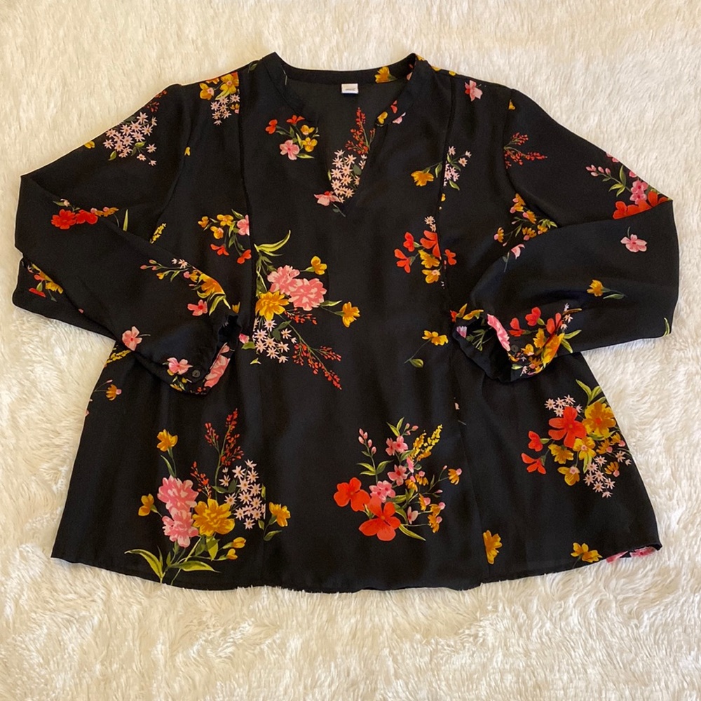 ON Printed Floral Blouse